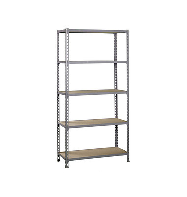 Schwerlastregal MADERCLICK SUPERPLUS 778100025201155 silber 110,0 x 50,0 x 200,0 cm Schwerlastregal MADERCLICK SUPERPLUS 778100025201155 silber 110,0 x 50,0 x 200,0 cm