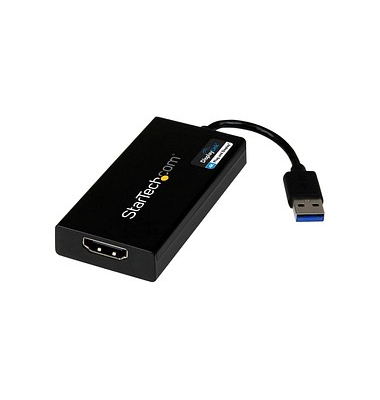 USB 3.0 AHDMI Adapter USB32HD4K 6,4 cm schwarz