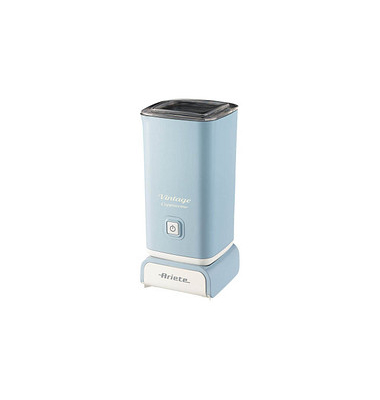 Vintage Milchaufschäumer blau