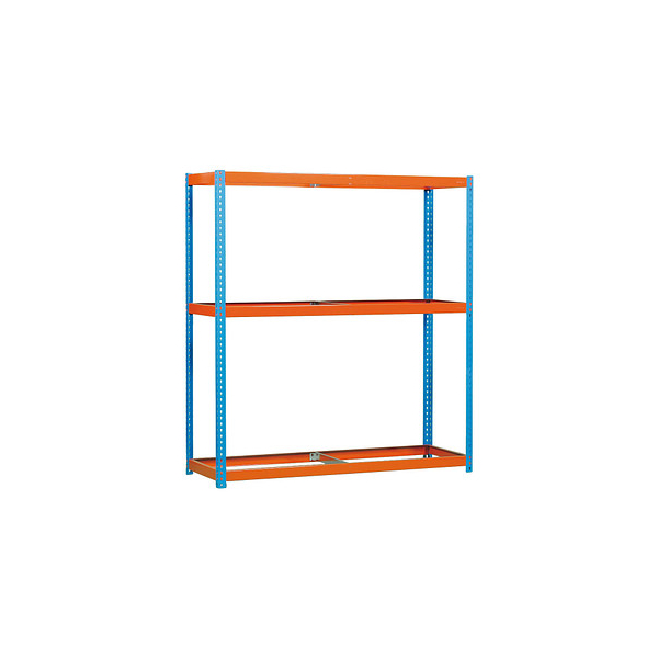 8435104911303 - Schwerlastregal SIMONFORTE 2409-3 450100045202490 orange blau 2400 x 900 x 2000 cm 8435104911303 Simon Rack 8435104911303 - Schwerlastregal SIMONFORTE 2409-3 450100045202490 orange blau 2400 x 900 x 2000 cm 8435104911303 Simon Rack