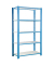 Schwerlastregal OFFICLICK 5400 442100143219045 blau 90,0 x 40,0 x 210,0 cm
