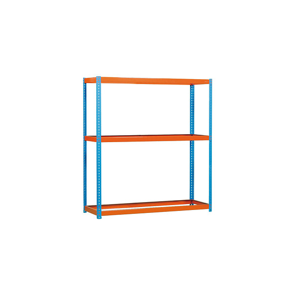8435104922583 - Schwerlastregal ECOFORTE 1204-3 8435104922583 orange blau 1200 x 450 x 2000 cm 8435104922583 Simon Rack 8435104922583 - Schwerlastregal ECOFORTE 1204-3 8435104922583 orange blau 1200 x 450 x 2000 cm 8435104922583 Simon Rack