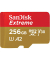 Speicherkarte Extreme SDSQXAV-256G-GN6MA, Micro-SDXC, mit SD-Adapter, Class 10, bis 190 MB/s, 256 GB