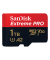 Speicherkarte Extreme PRO SDSQXCD-1T00-GN6MA, Micro-SDXC, mit SD-Adapter, V30, bis 200 MB/s, 1 TB