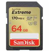 Speicherkarte Extreme SDSDXV2-064G-GNCIN, SDXC, Class 10, bis 170 MB/s, 64 GB