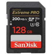 Speicherkarte Extreme PRO SDSDXXD-128G-GN4IN, SDXC, V30, bis 200 MB/s, 128 GB