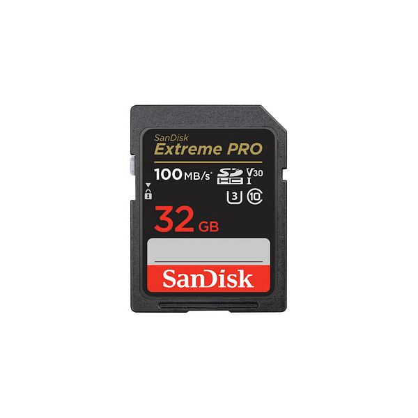 0619659188689 - SanDisk Extreme Pro - Flash-Speicherkarte - 32 GB - Video Class V30   UHS-I U3   Class10 - SDHC UHS-I