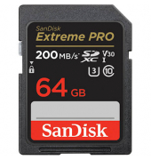 Speicherkarte Extreme PRO SDSDXXU-064G-GN4IN, SDXC, V30, bis 200 MB/s, 64 GB