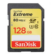 Speicherkarte Extreme SDSDXVA-128G-GNCIN, SDXC, Class 10, bis 180 MB/s, 128 GB