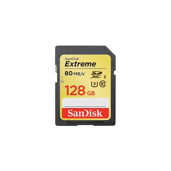 0619659188863 - SanDisk - Flash-Speicherkarte (microSDXC-an-SD-Adapter inbegriffen) - 128 GB - Video Class V30   UHS-I U3   Class10 - microSDXC UHS-I