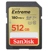 Speicherkarte Extreme SDSDXVV-512G-GNCIN, SDXC, Class 10, bis 180 MB/s, 512 GB