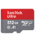 Speicherkarte Ultra SDSQUAC-512G-GN6MA, Micro-SDXC, mit SD-Adapter, Class 10, bis 150 MB/s, 512 GB