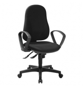 Bürostuhl Support SY ECO, 8550BMP0 schwarz Stoff