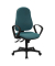 Bürostuhl Support SY ECO, 8550BMP5 petrol, schwarz Stoff