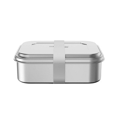 Lunchbox TC 6,5 cm hoch silber