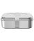 Lunchbox TC 6,5 cm hoch silber