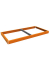 Stahlfachboden ECOFORTE EA 1504 orange 150,0 x 45,0 cm