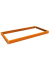 Stahlfachboden ECOFORTE EA 1204 orange 120,0 x 45,0 cm