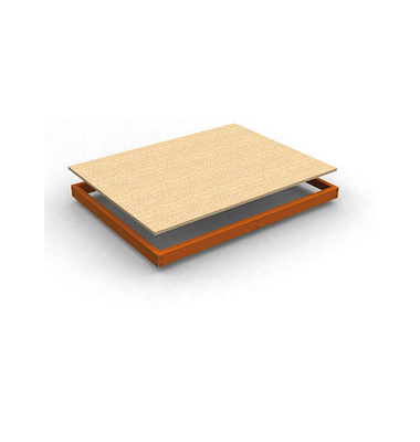 Stahlträger mit HDF-Fachboden ECOFORTE EA 1204 orange 120,0 x 45,0 cm Stahlträger mit HDF-Fachboden ECOFORTE EA 1204 orange 120,0 x 45,0 cm