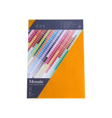 Briefpapier Mosaic 947925-227, papaya, A4, 90g