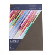 Briefpapier Mosaic graphit DIN A4 90 gqm