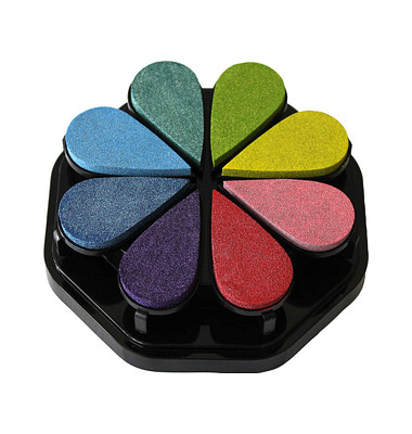 Stempelkissen pearl 8 Farben 2,0 x 3,5 cm Stempelkissen pearl 8 Farben 2,0 x 3,5 cm