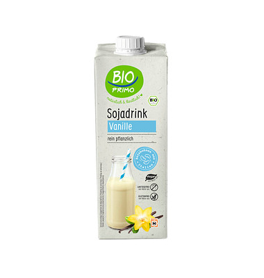 Sojadrink Vanille 2555782, 2% Fett, laktosefrei, vegan, 1 Liter, im Tetrapack Sojadrink Vanille 2555782, 2% Fett, laktosefrei, vegan, 1 Liter, im Tetrapack