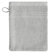 Waschlappen Nature silber 16 x 21 cm