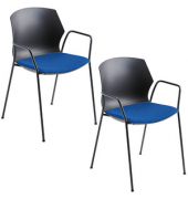 Stapelstühle myPRIMO 2511 17 01 A 26 396 blau Stoff