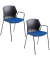 Stapelstühle myPRIMO 2511 17 01 A 26 396 blau Stoff