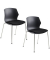 Schalenstühle myPRIMO 2511 01 01 26 397 schwarz Stoff