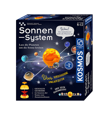 Experimentierkasten Sonnensystem mehrfarbig