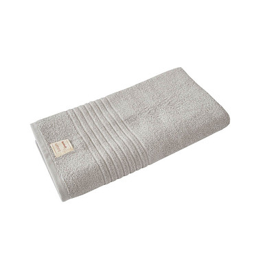 Badetuch Nature silber 70 x 200 cm