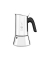 Espressokocher VENUS 0007254/CNNP, silber/schwarz
