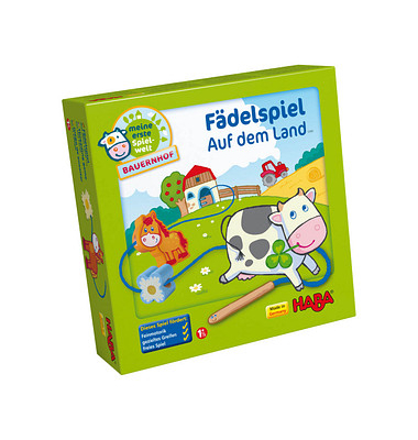 Fädelspiel Auf dem Land Lernspielzeug