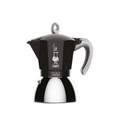 MOKA INDUCTION Espressokocher schwarz, 4 Tassen