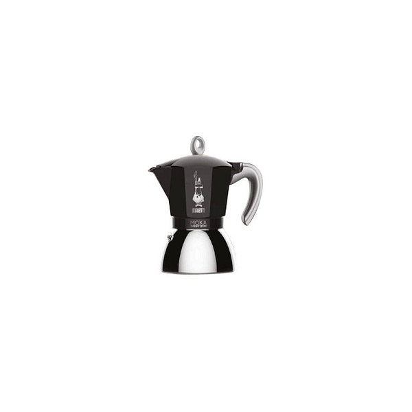 8006363029087 - Moka Induction - Mokka-Kanne - 09 l - Schwarz - Aluminium - 4 Tassen - Polypropylen (PP)