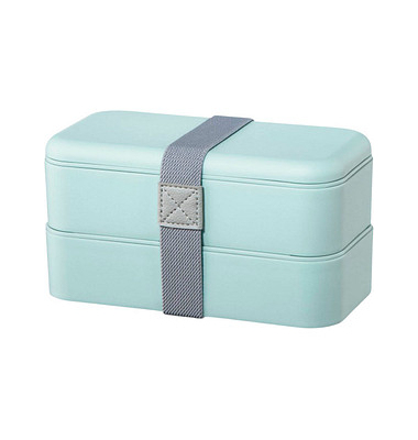 Lunchbox 4,4 cm hoch blau