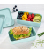 Lunchbox 4,4 cm hoch blau