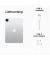 iPad Pro 11.0 4.Gen (2022) WiFi 27,9 cm (11,0 Zoll) 1 TB silber