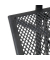 Beistelltisch 416505, 56cm (H), 60x40cm (BxT), rechteckig, grau / grau