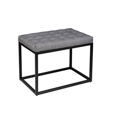 Sitzbank Amandola 25386100 schwarz Metall 59,0 cm