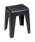 Hocker 25156100 Kumba, schwarz, bis 120kg