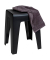 Hocker 25156100 Kumba, schwarz, bis 120kg