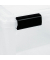 Aufbewahrungsbox Water Proof 6165, außen 39x59x29cm, Polypropylen transparent/schwarz