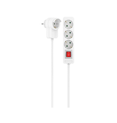 Powerplug 4-fach Steckdosenleiste 1,4 m weiß