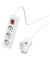 Powerplug 4-fach Steckdosenleiste 1,4 m weiß