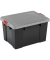 Aufbewahrungsbox DIY SK-210 6180, außen 29,7x46x40cm, Polypropylen schwarz/grau/rot