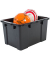 Aufbewahrungsbox DIY SK-210 6180, außen 29,7x46x40cm, Polypropylen schwarz/grau/rot