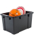 Aufbewahrungsbox DIY SK-450 6184, außen 38,5x59x40cm, Polypropylen schwarz/grau/rot